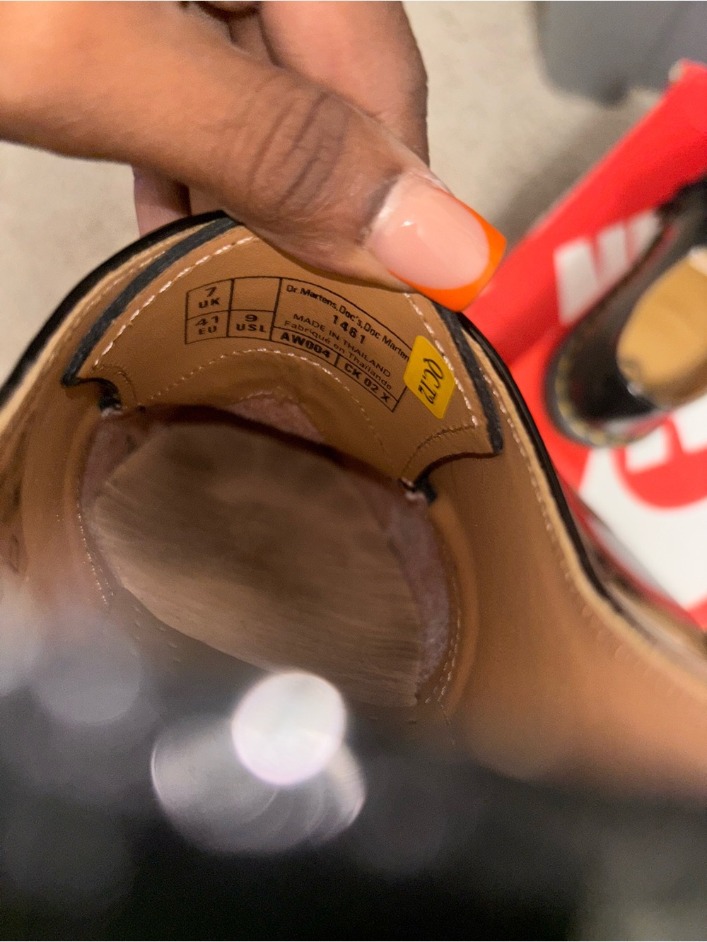 Dr. Martens Black Leather Chelsea Boot with Tan Interior